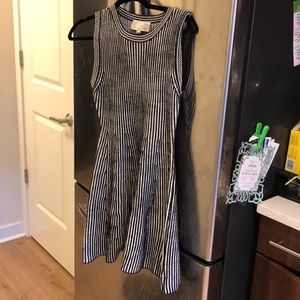 A-line sweater dress